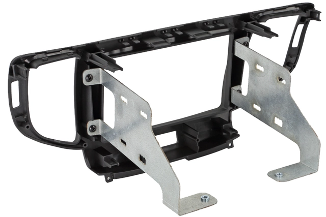 InCarTec Monteringskit 2-DIN Honda Accord (2009 - 2015) Anthracite 