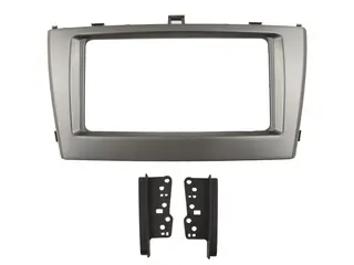Connects2 Premium monteringsramme 2-DIN Toyota Avensis (2009 - 2015) Sølv