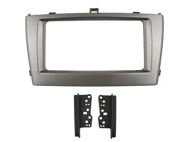 Connects2 Premium monteringsramme 2-DIN Toyota Avensis (2009 - 2015) Sølv 
