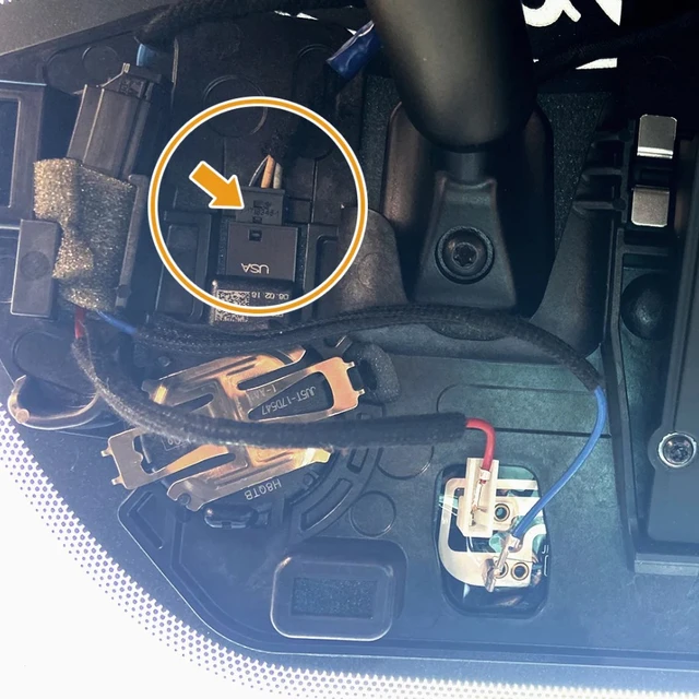 FITCAMX Integrert 4K Dashcam (foran) Ford Mustang (2014 - 2023) 