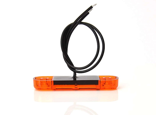Strands Sidemarkeringslys m/3 LED Orange 10-36V 