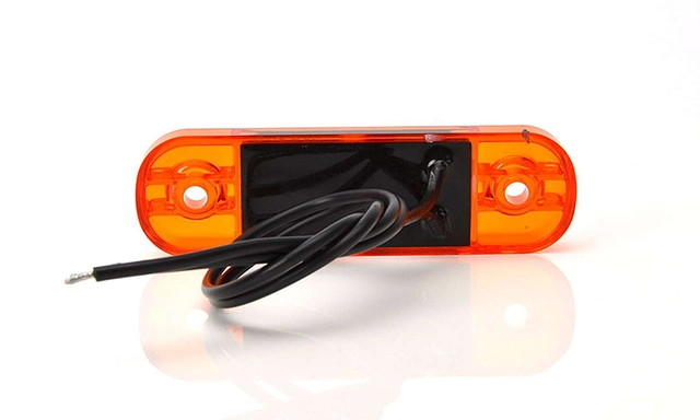Strands Sidemarkeringslys m/3 LED Orange 10-36V 