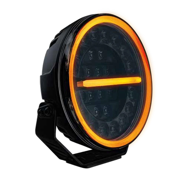 Strands FIREFLYPRO, 9" Blitz, Sort LED ekstralys, 142 Watt, 16.800 Lumen 