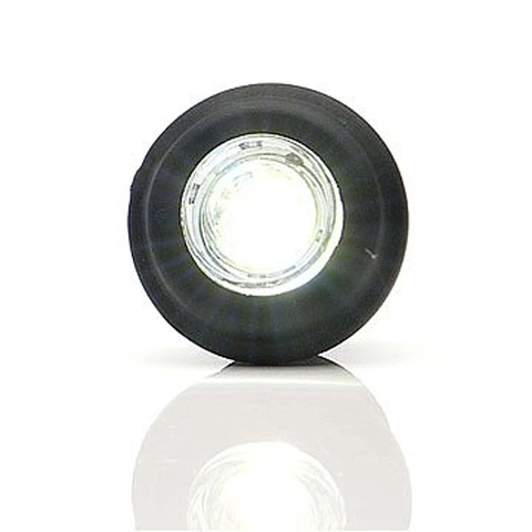 Strands posisjonslys fram, hvit. Passer til 21mm hull