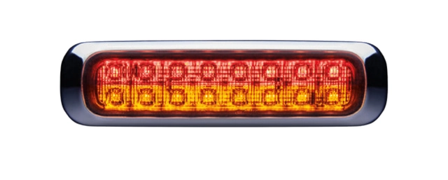 Strands Dark Knight baklys, 3 funksjoner 129mm 