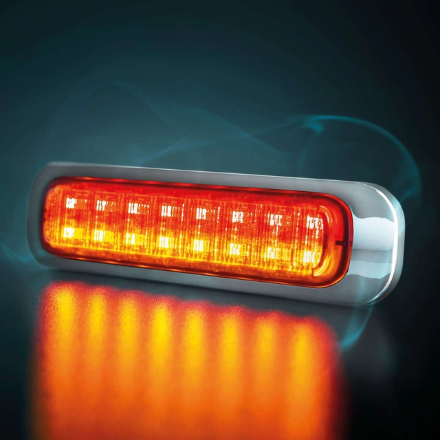 Strands Dark Knight baklys, 3 funksjoner 129mm 