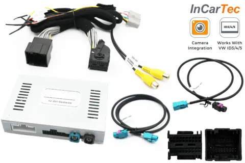 InCarTec Ryggekamera-Adapter VW/Skoda m/Discover Media/Pro (10")