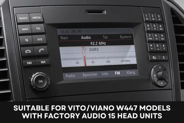 InCarTec Ryggekamera-Adapter Mercedes/Volkswagen 