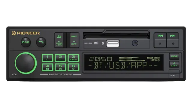 Pioneer SXT-C10PS Retroradio BT, DAB+, USB, AUX, ikke CD 