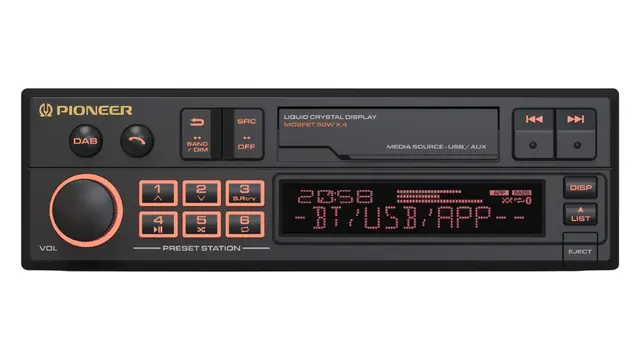 Pioneer SXT-C10PS Retroradio BT, DAB+, USB, AUX, ikke CD 