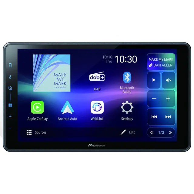 Pioneer SPH-EVO98DAB-UNI2 2-DIN, 9", DAB+, BT, CarPlay, Android 
