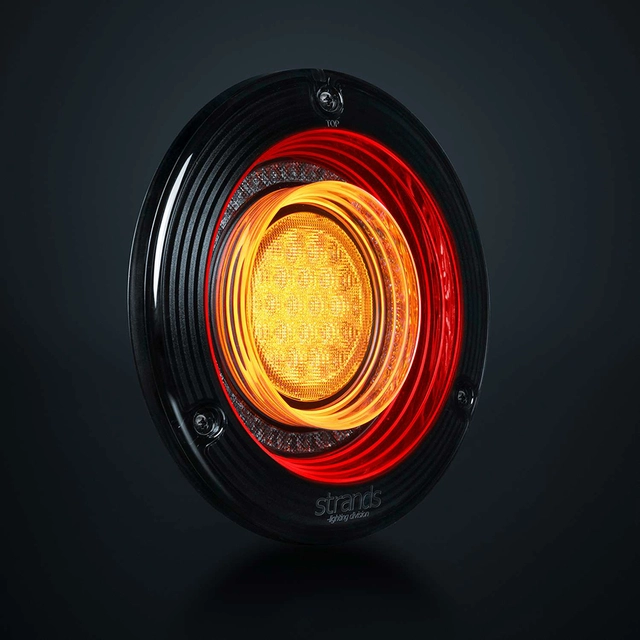 Strands FOR9T ORBI baklykt, 3 funksjoner Baklykt / bremselys / blinklys 