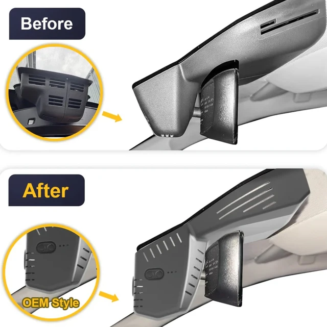 FITCAMX Integrert 4K Dashcam (foran) PSA/Opel (2024 -->) 