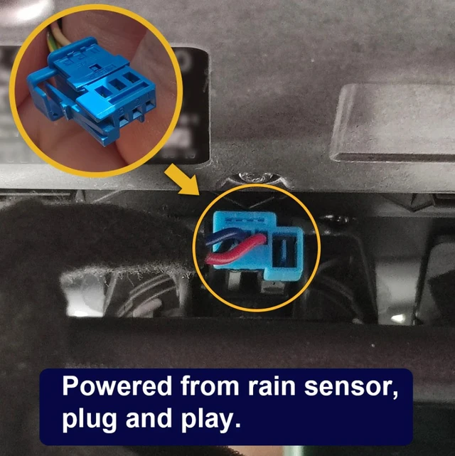 FITCAMX Integrert 4K Dashcam (foran) PSA/Opel (2024 -->) 