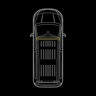 Strands CRUISE LIGHT varselbjelke Citan Mercedes Citan 2022 og senere (foran)