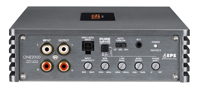 Musway Bilforsterker 1x2000W Digital Monoblokk 