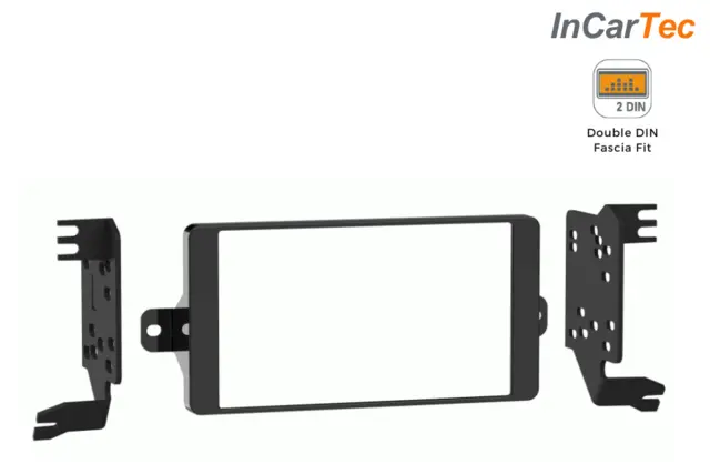 InCarTec Monteringskit 2-DIN Mitsubishi Eclipse Cross (2018 -->) 