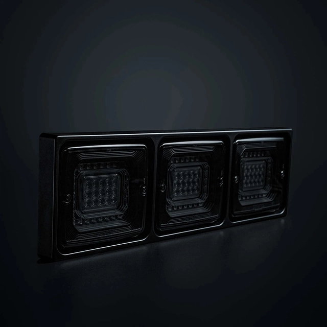 Strands FOR9T illusion baklykt, 3 funks Baklykt / bremselys / blinklys 