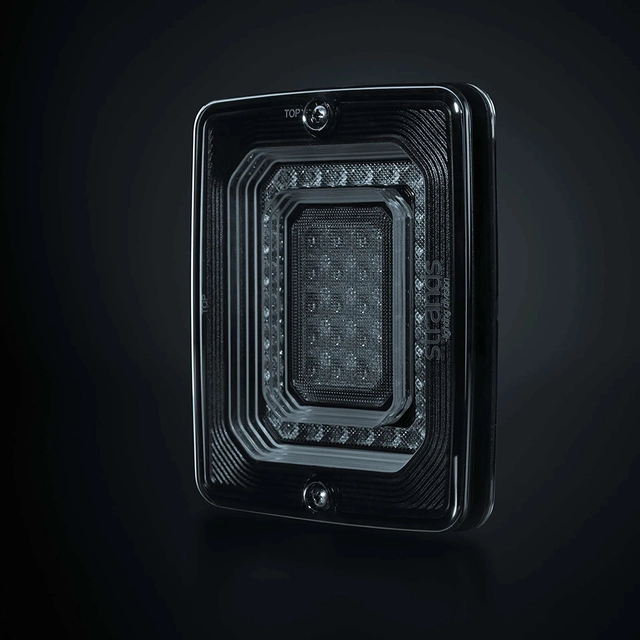 Strands FOR9T illusion baklykt, 3 funks Baklykt / bremselys / blinklys 