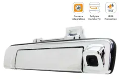 InCarTec Ryggekamera (håndtak) (CVBS) Isuzu D-max (2012-2019) Chrome