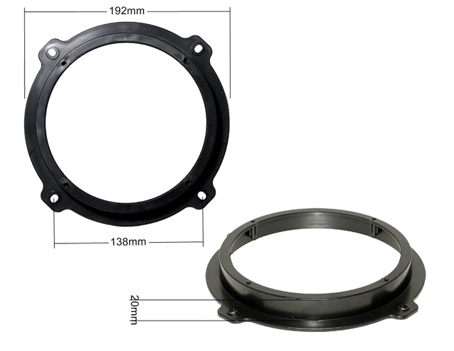 InCarTec Høyttaleradapter (165 mm) Hyundai/Kia (2012 -->) 
