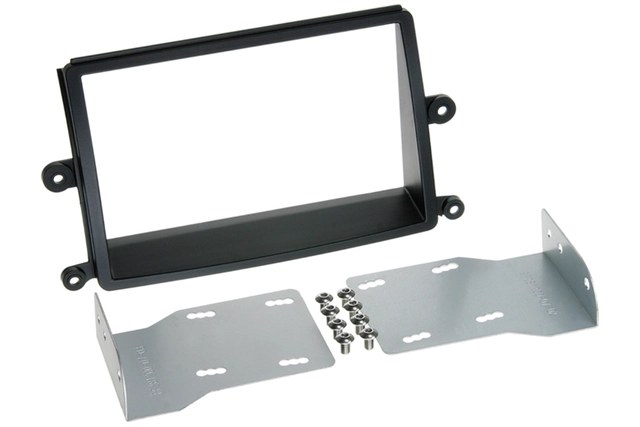 InCarTec Monteringsramme 2-DIN Mitsubishi L200 (2006 - 2015) 