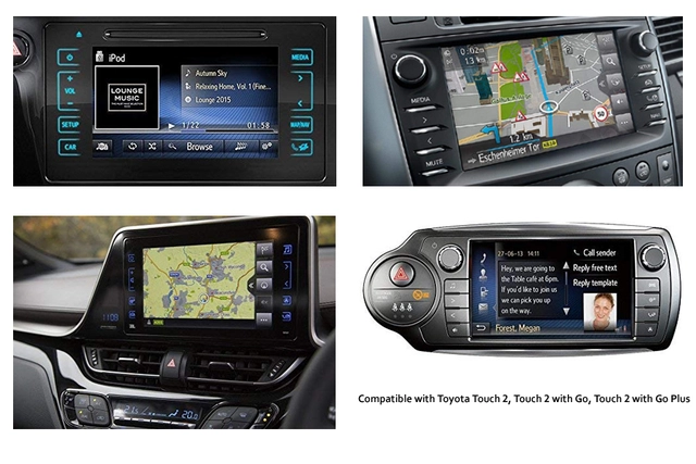 InCarTec - Ryggekamera til OEM headunit Toyota Touch 2 (2009 -->) (28-pin) 