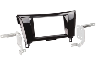 InCarTec Monteringskit 2-DIN Qashqai/X-Trail Pianosort