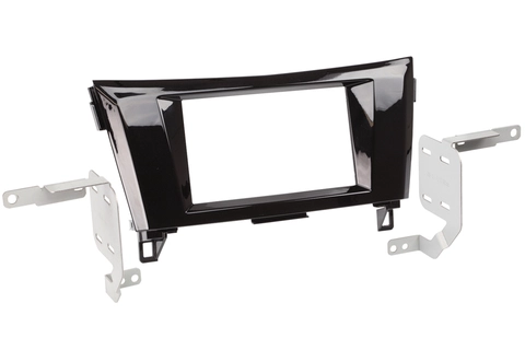 InCarTec Monteringskit 2-DIN Qashqai/X-Trail Pianosort