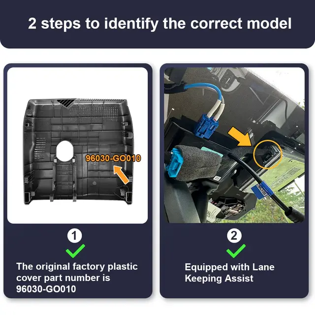 FITCAMX Integrert 4K Dashcam (foran+bak) Hyundai Ioniq 9 (2025 -->) 