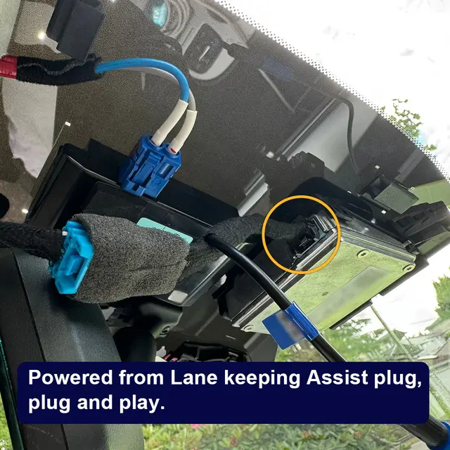 FITCAMX Integrert 4K Dashcam (foran+bak) Hyundai Ioniq 9 (2025 -->) 