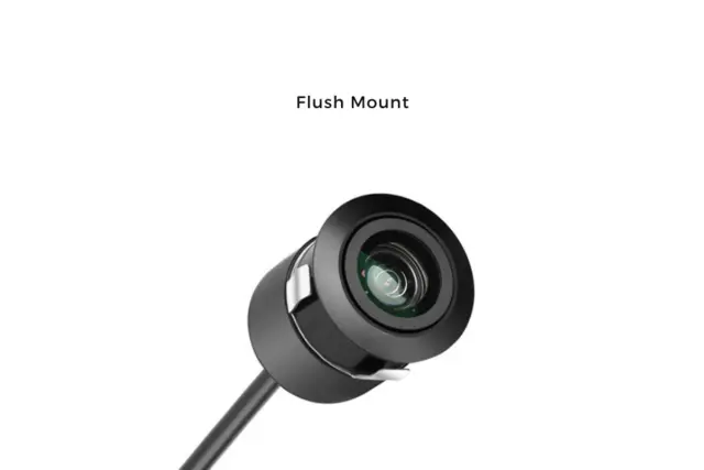 InCarTec Ryggekamera universalt 18 mm innfelt kamera (NTSC) 