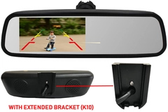 InCarTec Sladrespeil m/4,5" skjerm K-10 brakett