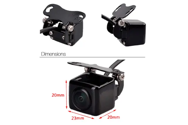 InCarTec Ryggekamera Universalt ryggekamera (NTSC) 