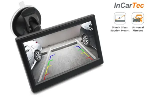 InCarTec 5" Skjerm TFT LCD