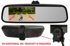 InCarTec Sladrespeil m/4,5" skjerm Modelltilpasset
