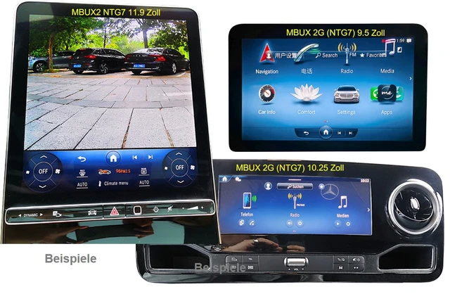 Navlinkz Ryggekamera-Adapter Mercedes MBUX NTG7 
