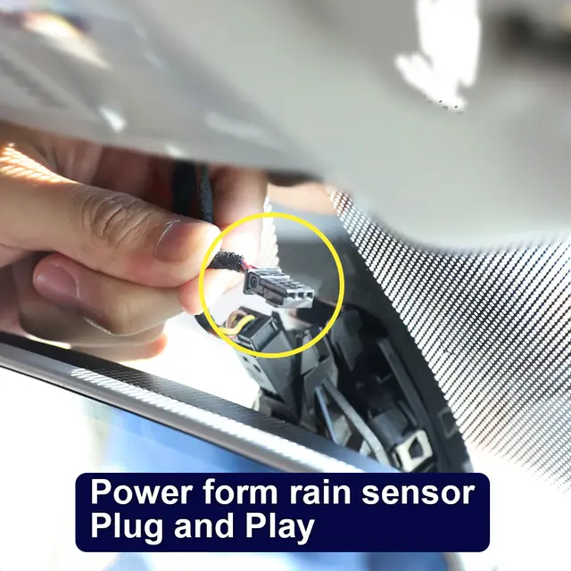 FITCAMX Integrert 4K Dashcam (foran+bak) Skoda Kodiaq 2 (2024-2025) 