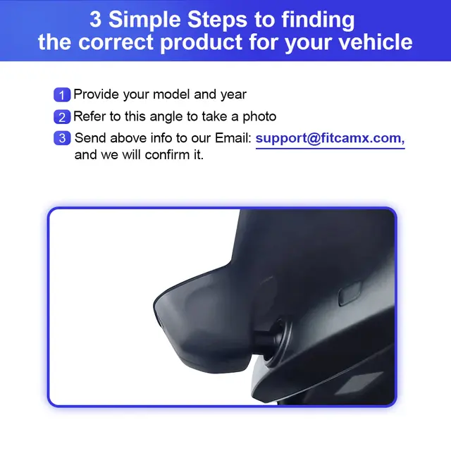 FITCAMX Integrert 4K Dashcam (foran+bak) Skoda Kodiaq 2 (2024-2025) 