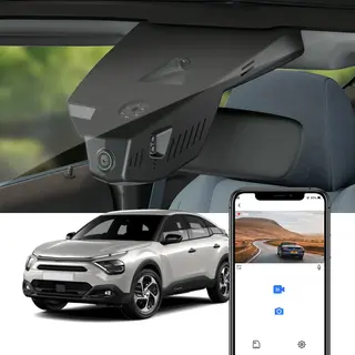 FITCAMX Integrert 4K Dashcam (foran+bak) Citroen C4/e-C4  (2021 - 2024)