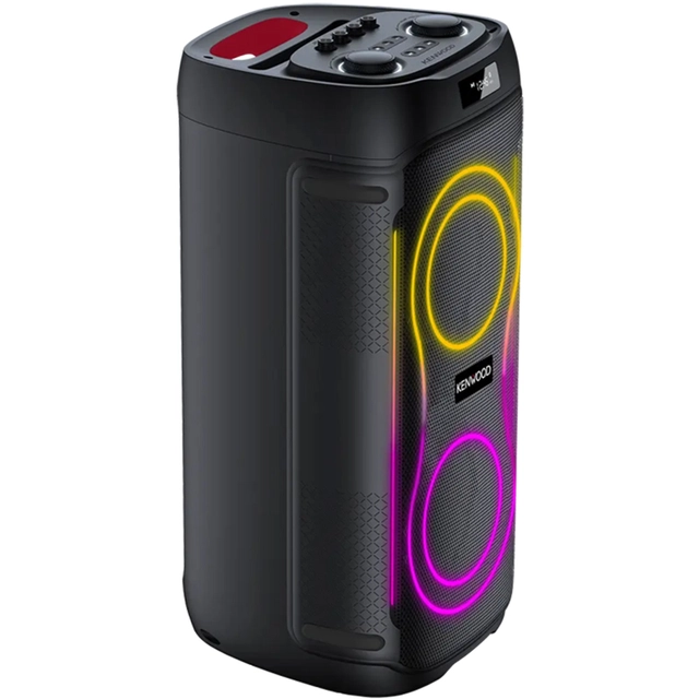 Kenwood partyhøyttaler, neste nivå! Bluetooth med lys-effekter 