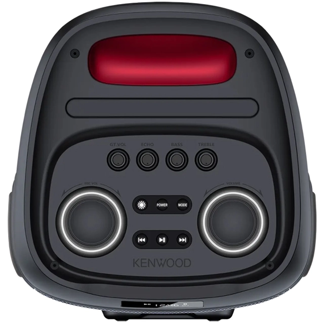 Kenwood partyhøyttaler, neste nivå! Bluetooth med lys-effekter 