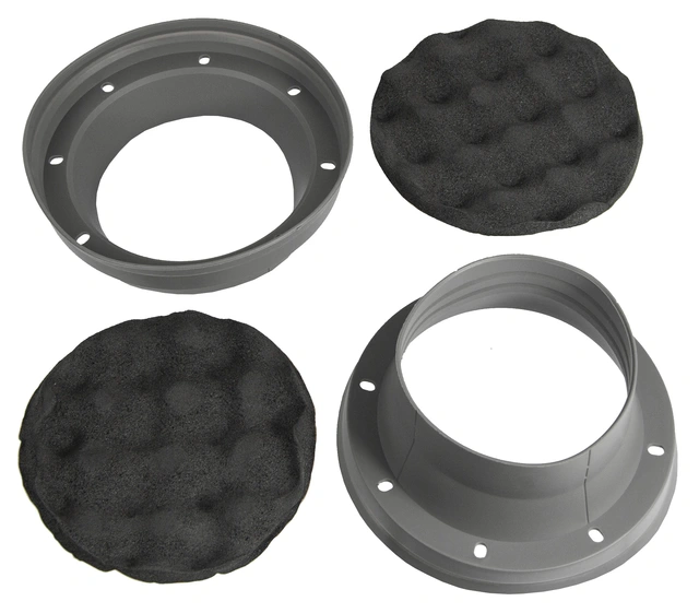 Musway akustisk høyttalerbaffel 5,25" Holder fukt unna, forbedrer mellomtone 