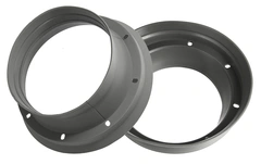 Musway akustisk høyttalerbaffel 6,5" Holder fukt unna, forbedrer mellomtone