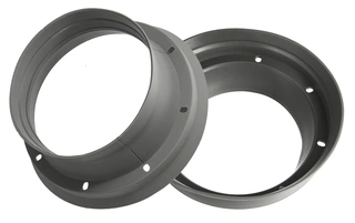 Musway akustisk høyttalerbaffel 6,5" Holder fukt unna, forbedrer mellomtone