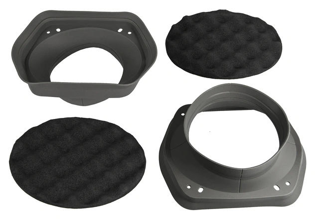 Musway akustisk høyttalerbaffel 5x7" Holder fukt unna, forbedrer mellomtone 