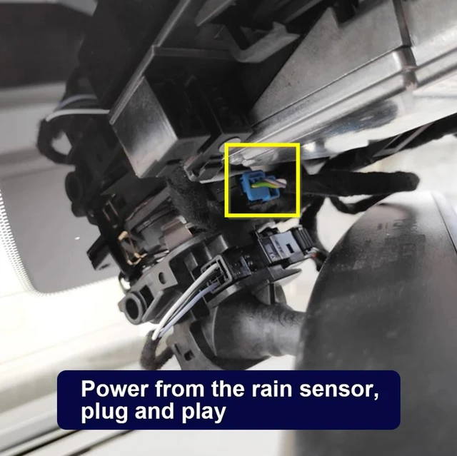 FITCAMX Integrert 4K Dashcam (foran+bak) Opel/PSA/Toyota (2019 - 2023) 