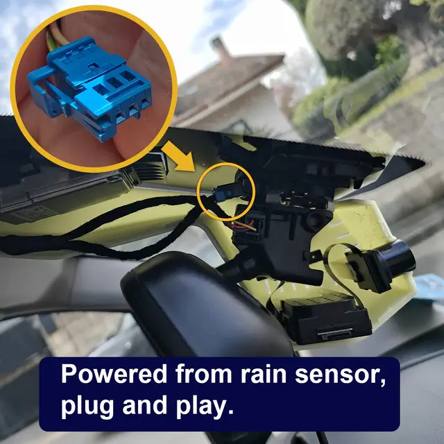 FITCAMX Integrert 4K Dashcam (foran) Toyota/PSA (2024 - 2025) 