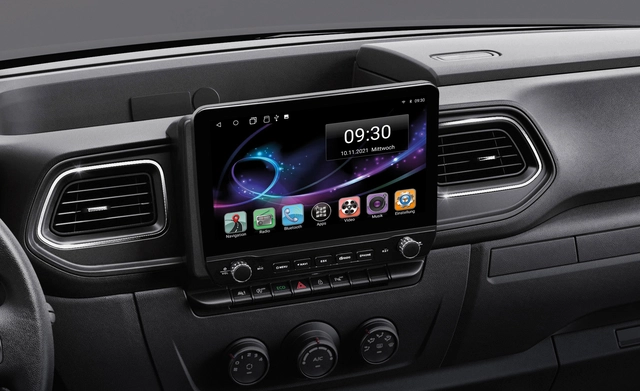 ESX i60 Smart Naviceiver m/10,1" skjerm 1-DIN Smart Naviceiver med 10,1" skjerm 