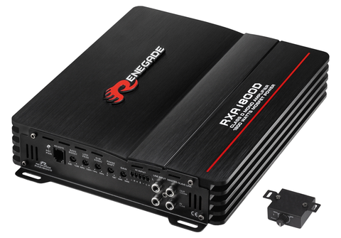 Renegade Monoforsterker klasse D 1 x 400W RMS 4 ohm